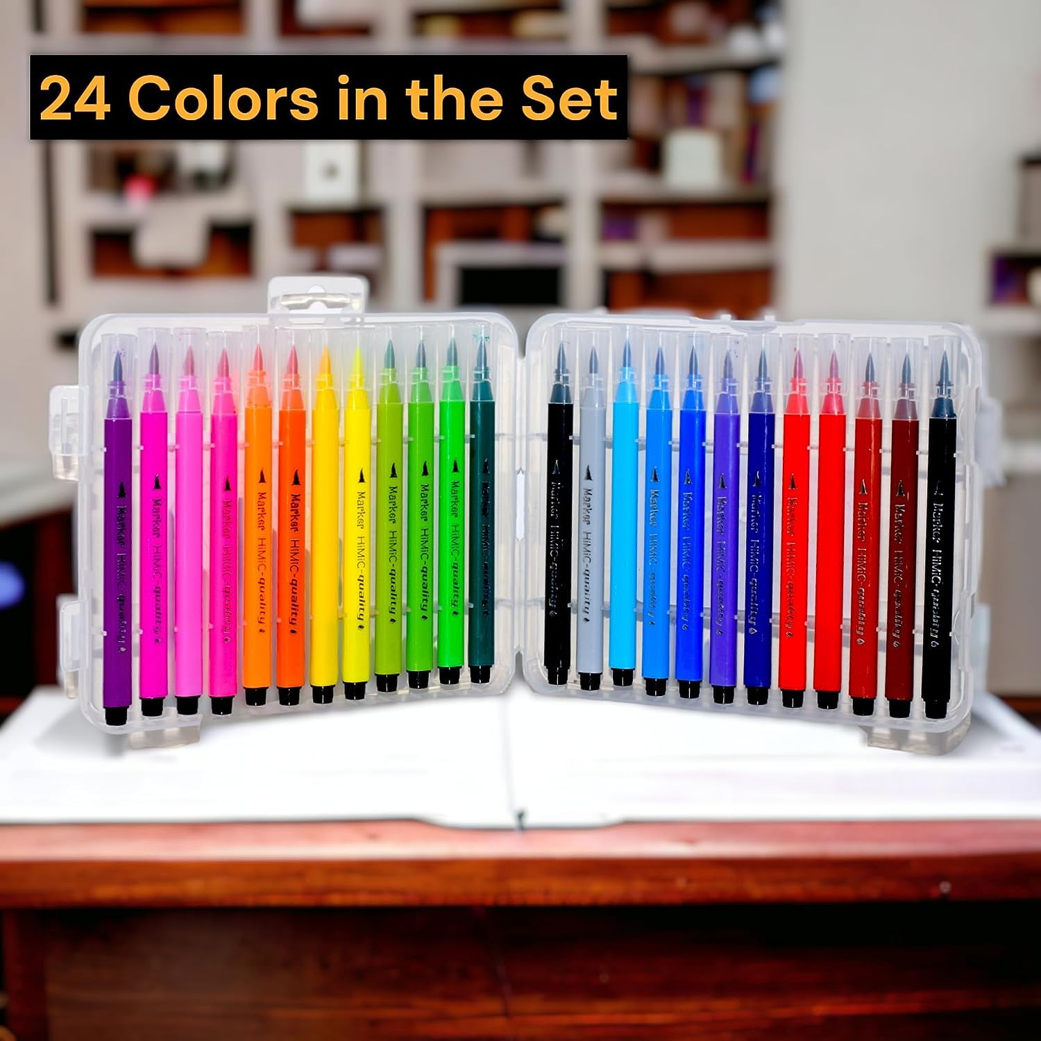 Vibrant 24-shade watercolor brush pens for inspiring creativity and artistic fun in kids.
www.usmile.toys